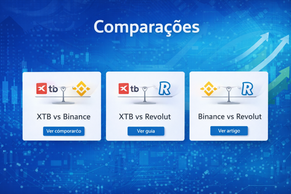 comparação corretoras