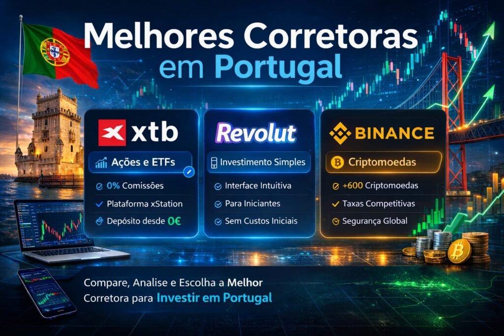 melhores corretoras emportugal- txb- revolut binance