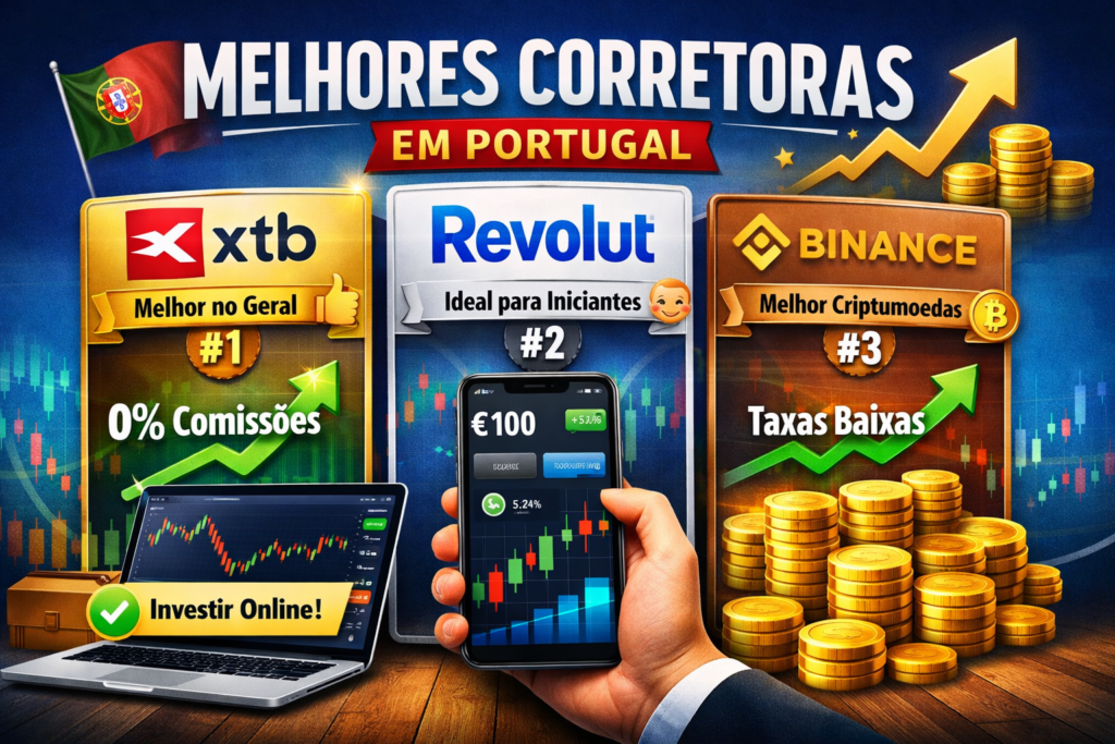 melhores corretoras em portugal comparação xtb revolut binance
